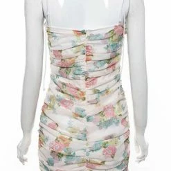 Jessica Bara Regina Floral Bodycon Mini Dress Summer Lovin'