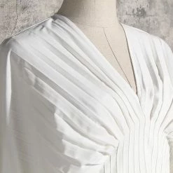 Jessica Bara Zaya Pleated Long Flare Sleeve Blouse The 9-5 Shop