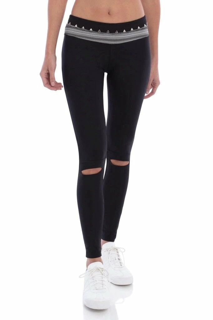 Bottoms Track & Bliss Triangle Studded Leggings
