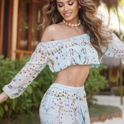 Summer Lovin' Shahida Parides Rhinestone Butterfly Skirt