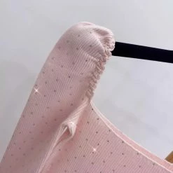 Jessica Bara Charlotte Long Sleeve Diamond Decoration Top