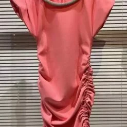 Reve Doll Essentials Jessica Bara Regla Sleeveless Rhinestone Mini Dress