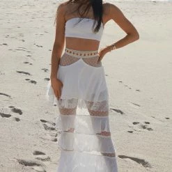 Jessica Bara Paityn Two Piece Ruffle Set