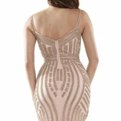 Colors Dress Glow Embellished Short Dress Dresses