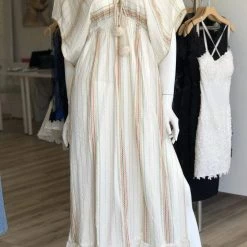 Summer Lovin' America And Beyond Short Sleeve Striped Kimono