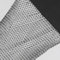 Influencer Style Jessica Bara Angie Sleeveless Diamond Mesh Dress