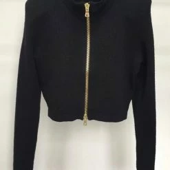 Jessica Bara Alix Shoulder Pad Zip Up Jacket Reve Doll Essentials