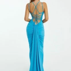 Nicole Bakti Strappy Back Gown