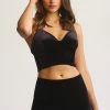 Reve Doll Essentials Commando Velvet Longline Bralette