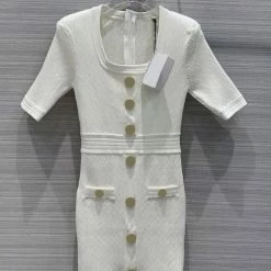 Reve Doll Essentials Jessica Bara Everett Short Sleeve Knitted Dress