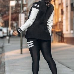 Jessica Bara Poppy Varisty Double Breasted Blazer