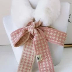 Jessica Bara Darian Printed Faux Fur Neck Warmer Collar