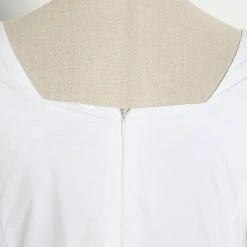 Jessica Bara Nevin Rhinestone Bowknot Puff Sleeve Mini Dress Reve Doll Essentials