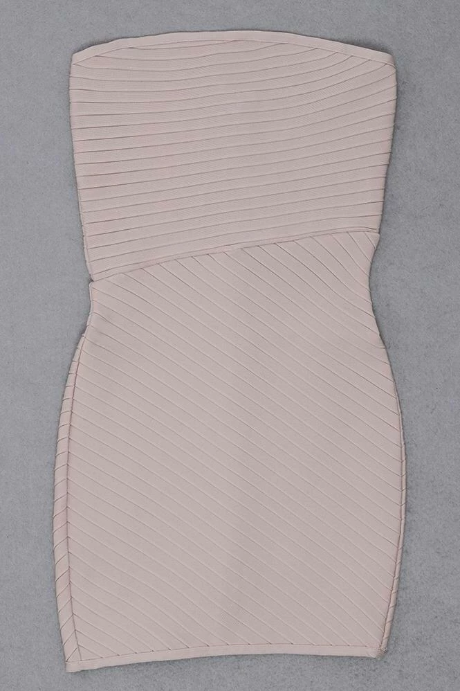Jessica Bara Arya Strapless Bodycon Mini Dress