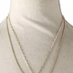 Accessories Jessica Bara Daria Double Chain Evil Eye Necklace Set