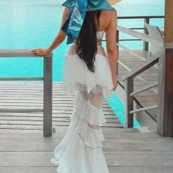 Jessica Bara Paityn Two Piece Ruffle Set