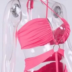 Summer Lovin' Jessica Bara Tima Cut Out Midi Dress