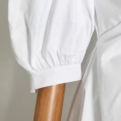 Jessica Bara Nevin Rhinestone Bowknot Puff Sleeve Mini Dress Reve Doll Essentials