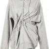 Jessica Bara Mikayla Oversized Pinned Chain Sweatshirt