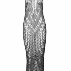 Jessica Bara Connie Knit High Collar Cover Up