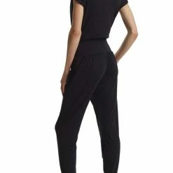 Reve Doll Essentials Commando Butter Relaxed Tee Jumpsuit