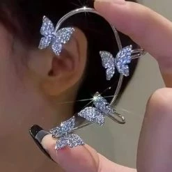 Jessica Bara Freya Rhinestone Ear Cuff