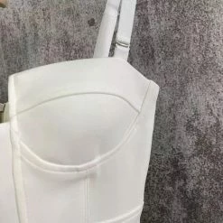 Jessica Bara Wren Bustier Pleated Mini Dress Reve Doll Essentials