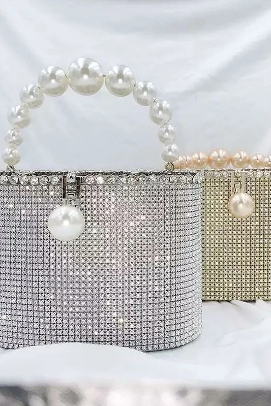 Jessica Bara Roxie Pearl And Diamond Clutch The Event Shop