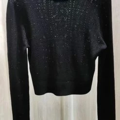 Jessica Bara Lupita Long Sleeve Gold Button Top Reve Doll Essentials