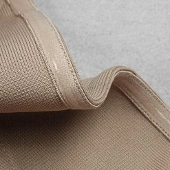 Dresses Jessica Bara Rune Long Sleeve Bandage Silk Mini Dress