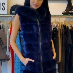 Reve Doll Essentials Luigi Fur Hooded Puffer Vest