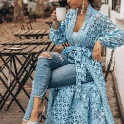 Jessica Bara Anastasia Lace Maxi Cover Up