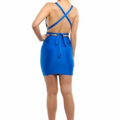 Atria Wrap Bodycon Mini Dress