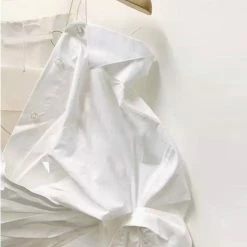 Jessica Bara Sejal Asymmetrical Shirt Dress