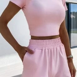 Jessica Bara Jemma Top And Short Two Piece Set