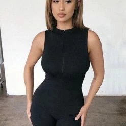 Reve Doll Essentials Jessica Bara Aiden Zipper Closure Romper