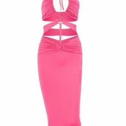 Summer Lovin' Jessica Bara Tima Cut Out Midi Dress
