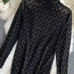 Jessica Bara Arman High Neck Three Piece Set Tops