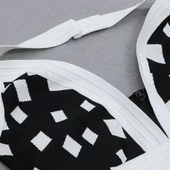 Jessica Bara Emmaline Halter Mini Dress