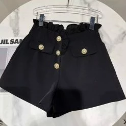 Jessica Bara Amity Ruffle Pearl Button Shorts Reve Doll Essentials