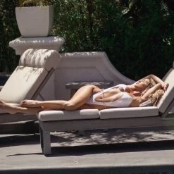 Jessica Bara Sonja Metal Chain Cut Out Swimsuit