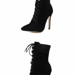 Jessica Bara Elias Lace Up Ankle Booties Reve Doll Essentials