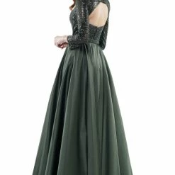 Colors Dress Long Sleeve Sequin Two Piece Gown The Event Shop