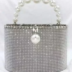 Jessica Bara Roxie Pearl And Diamond Clutch The Event Shop