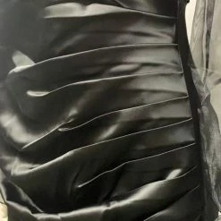 Jessica Bara Claudette Crystal Sequin Puff Shoulder Gown The Event Shop