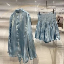 Jessica Bara Rasha Silky Lounge Three Piece Set