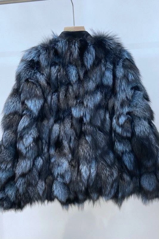 The Event Shop Jessica Bara Keana Fur Lined Coat