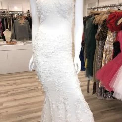 Jessica Bara Marianne Lace Backless Bodycon Gown The Event Shop