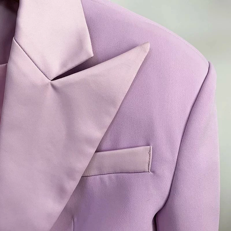 Jessica Bara Dixie Long Sleeve Cropped Blazer