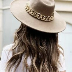 Reve Doll Essentials B-Low The Belt Marcel Wide Brim Hat